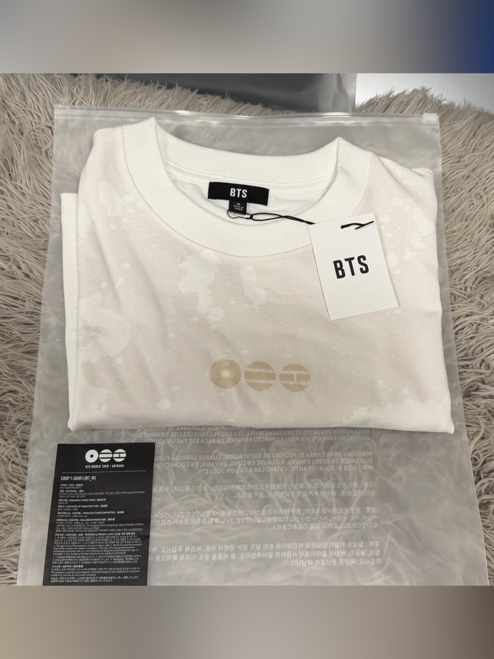 BTS arirang crop top